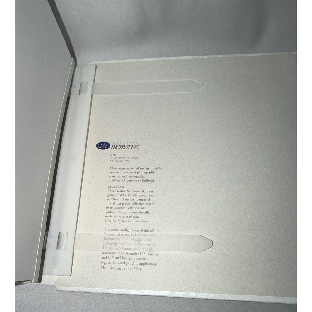 New in Box Creative Memories 7B Promise Album Wedding 7x7 Ivory - Picture 4 of 6